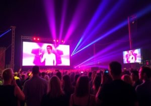 Icon Media Entertainment's influencer-led activation event featuring content creators engaging with an audience to boost brand visibility. - Icon Media Entertainment