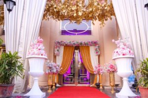 entrance indian wedding decoration- Icon Media Entertainment