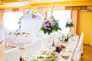 table seating arrangement-indian wedding decoration-Icon Media Entertainment