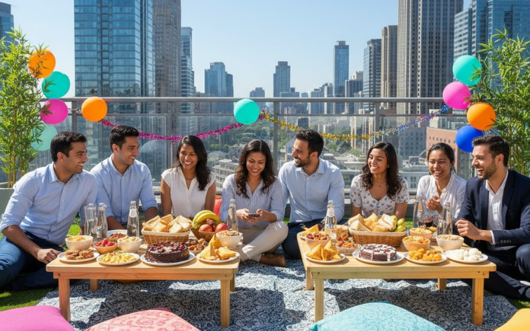 Rooftop Picnic - Icon Media